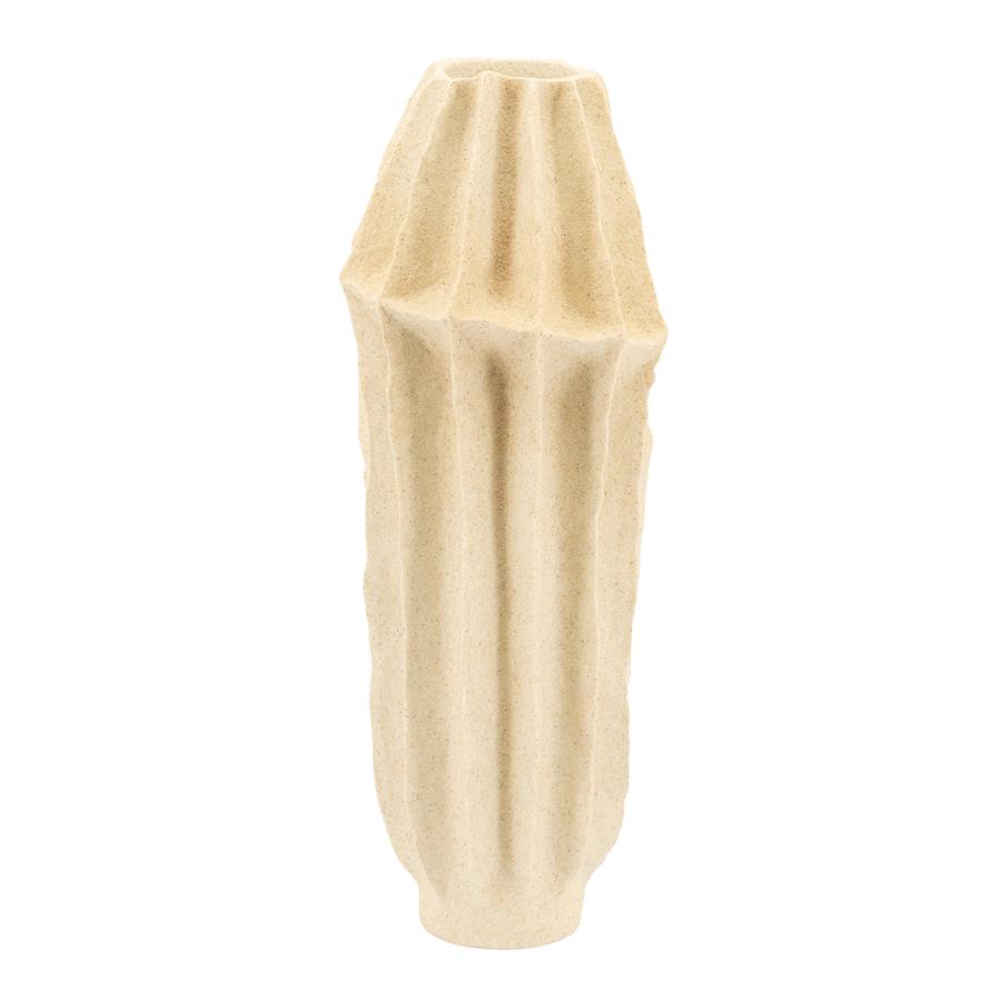 PLYRESIN VASE REI CREAM - Image 9