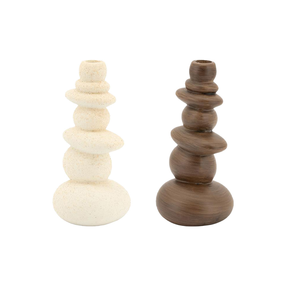 CANDLE HOLDER TOU 12X12X25CM