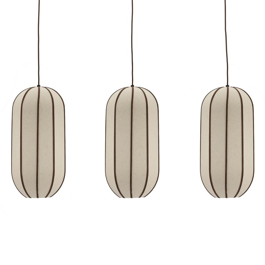 PENDANT LAMP COCOON CLUSTER RECTANGULAR 120X25X155CM - Image 2