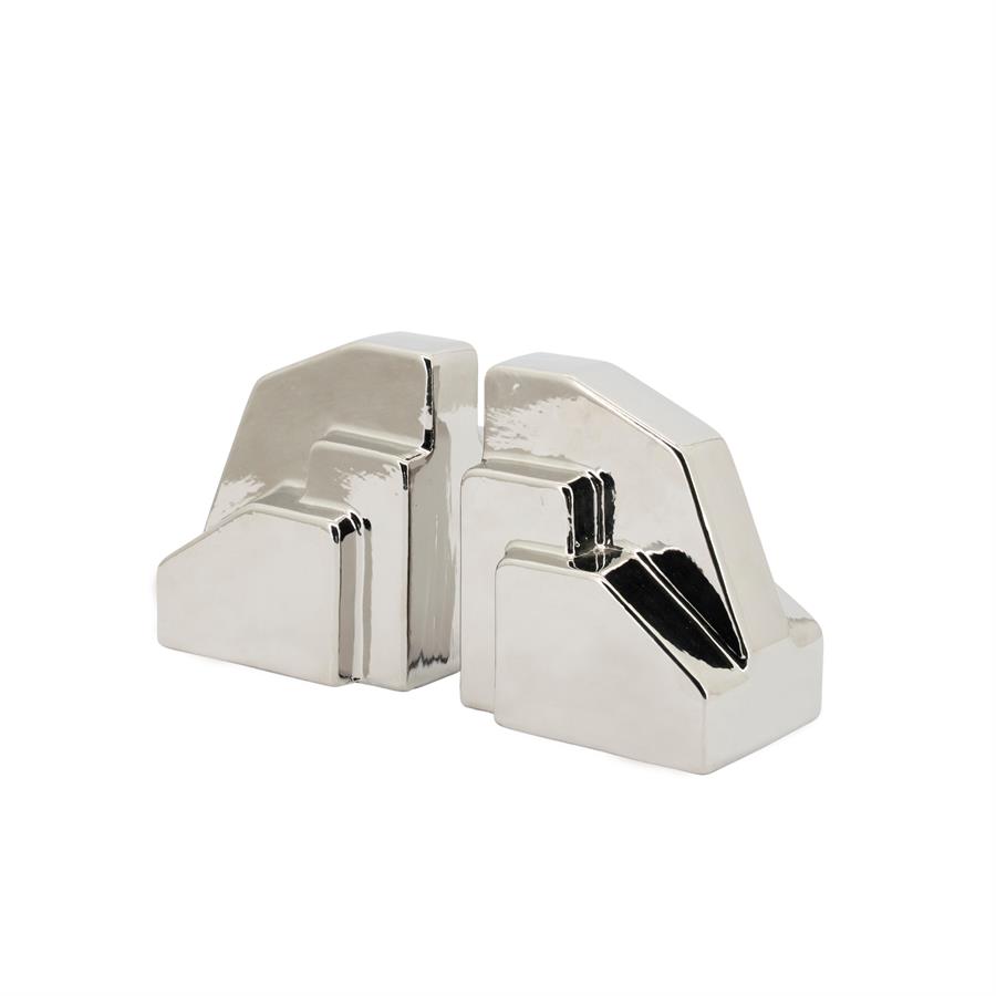 BOOKEND SILV 15X11X17CM - Image 2