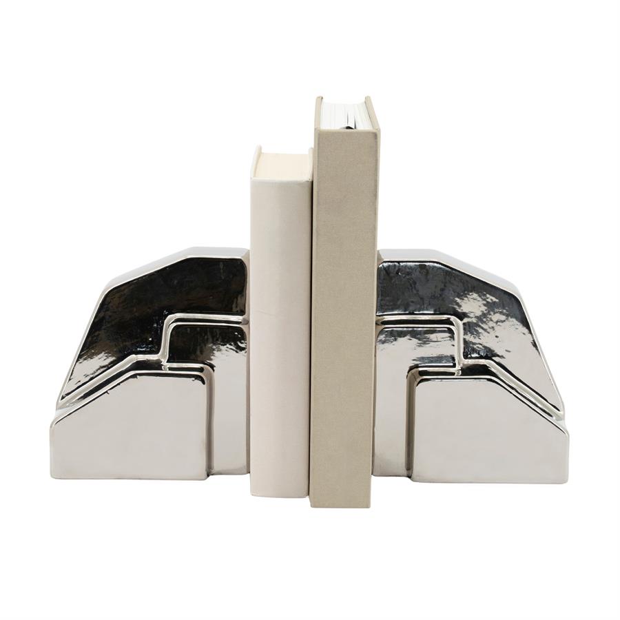 BOOKEND SILV 15X11X17CM - Image 4