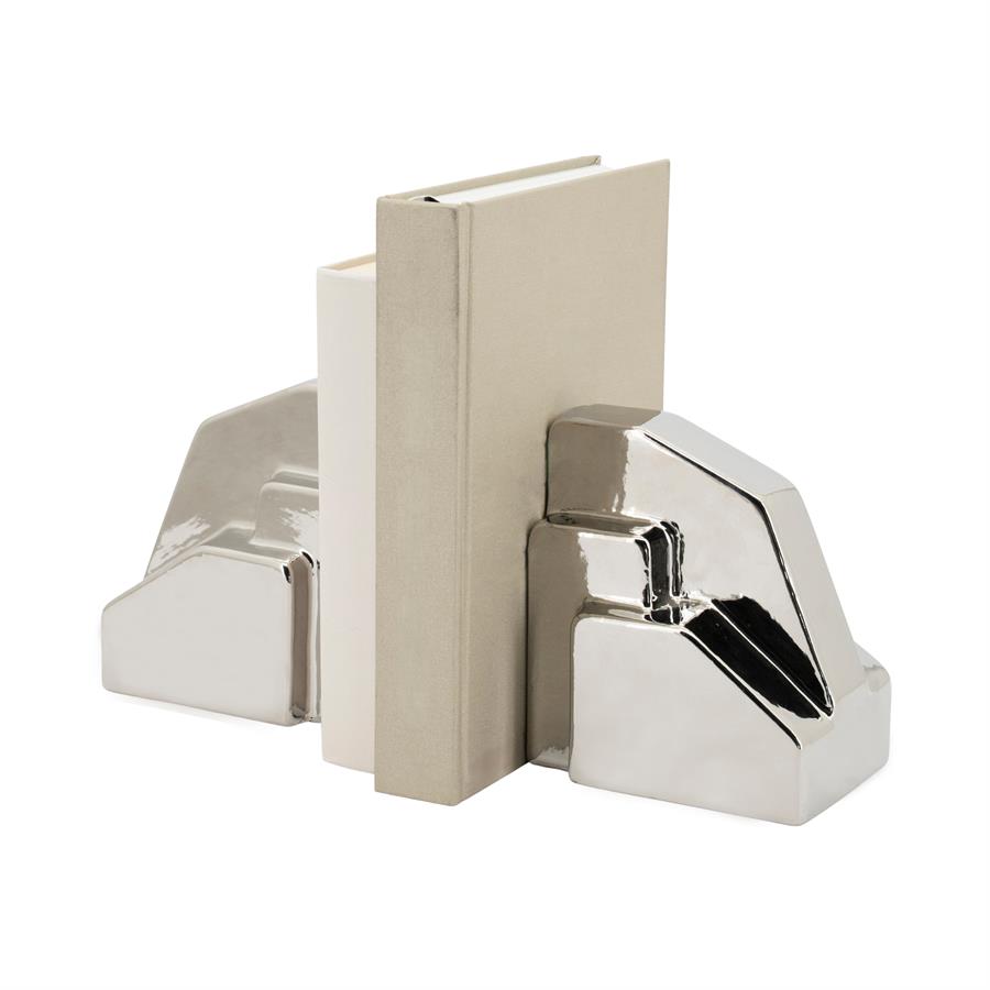 BOOKEND SILV 15X11X17CM - Image 3