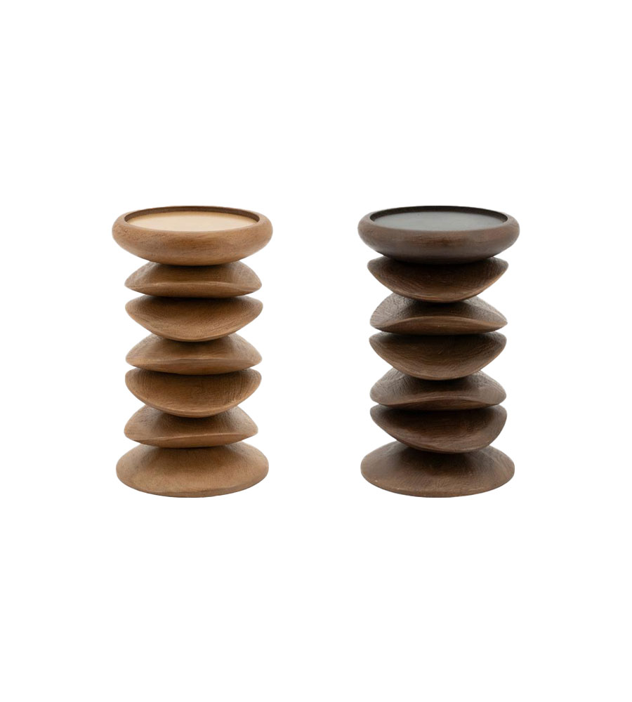 PILLAR CANDLE HOLDER KASANE 10X10X15CM