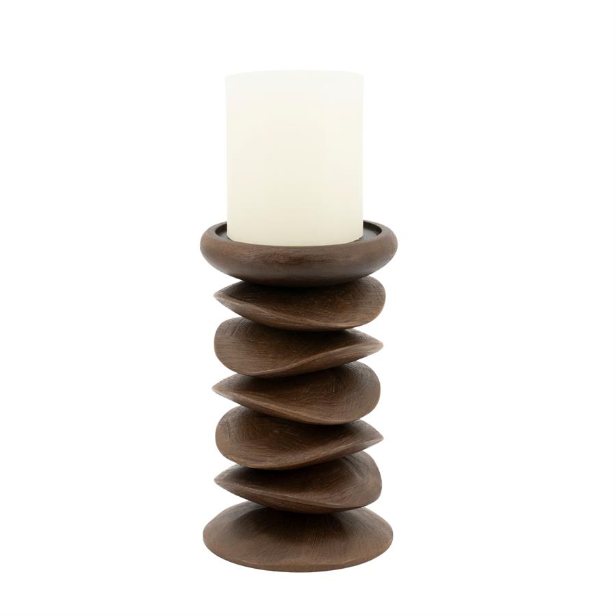 PILLAR CANDLE HOLDER KASANE 10X10X15CM - Image 9
