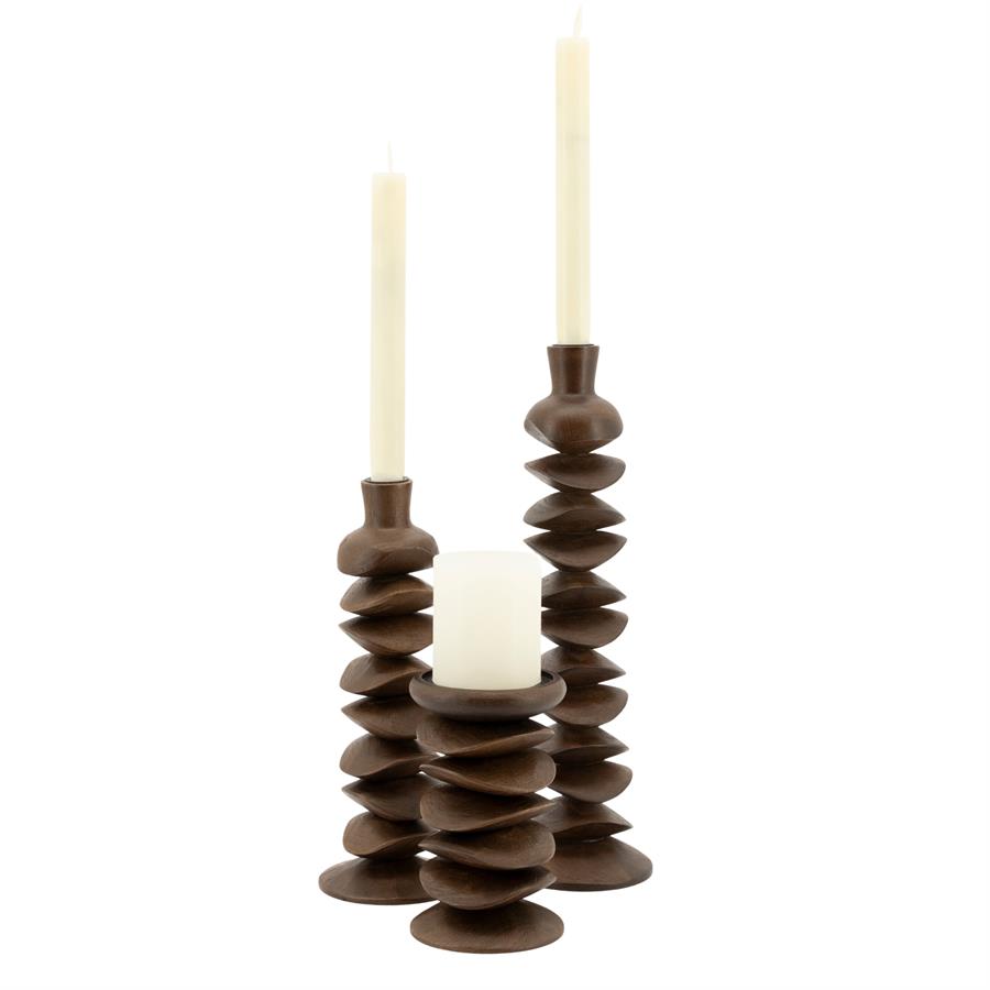 PILLAR CANDLE HOLDER KASANE 10X10X15CM - Image 10