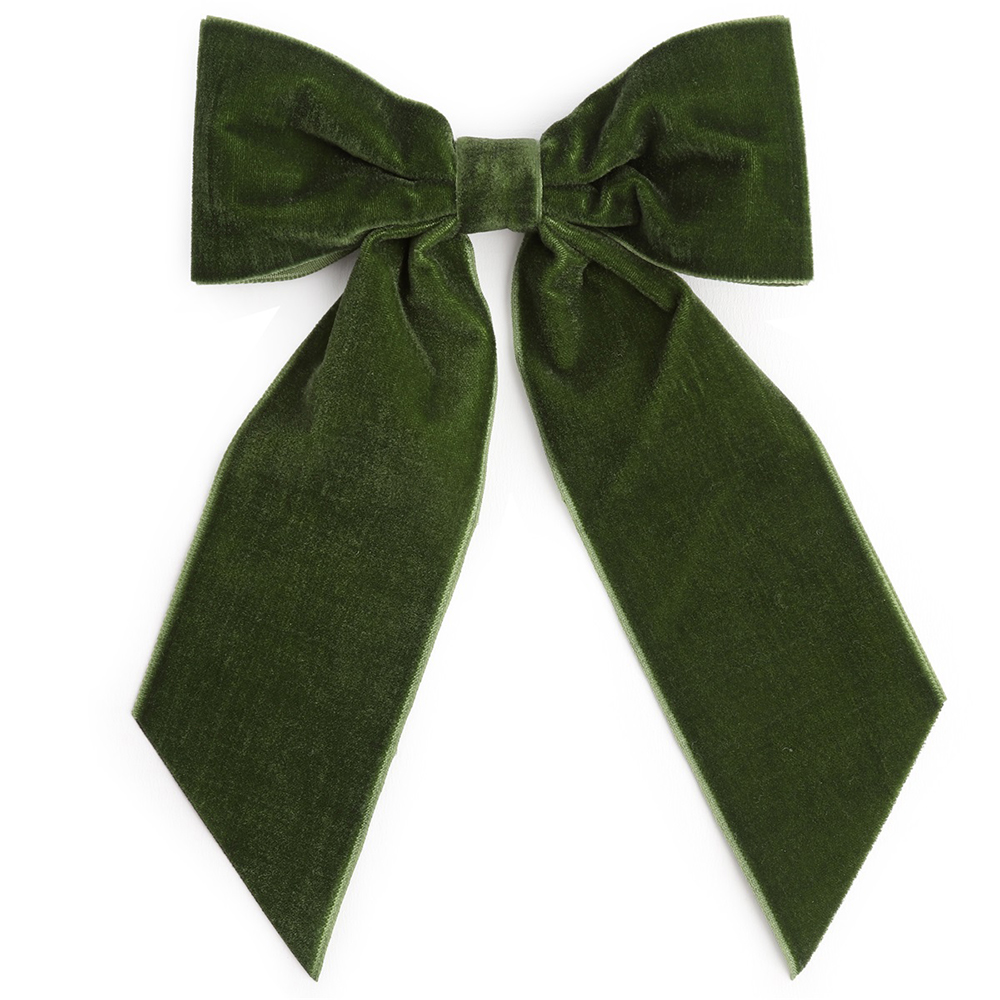 SET OF 3 VELVET BOW 13CMX18CM - Image 5
