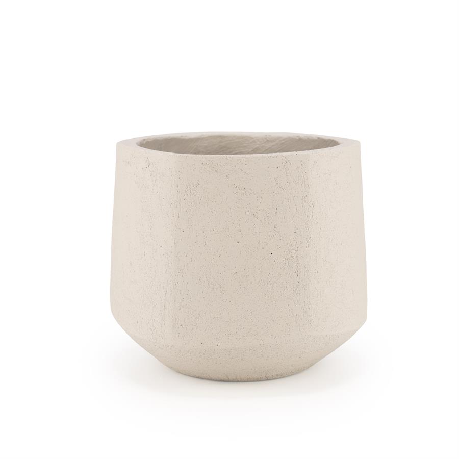 PLANTER CHABLIS TAUPE 30X28CM