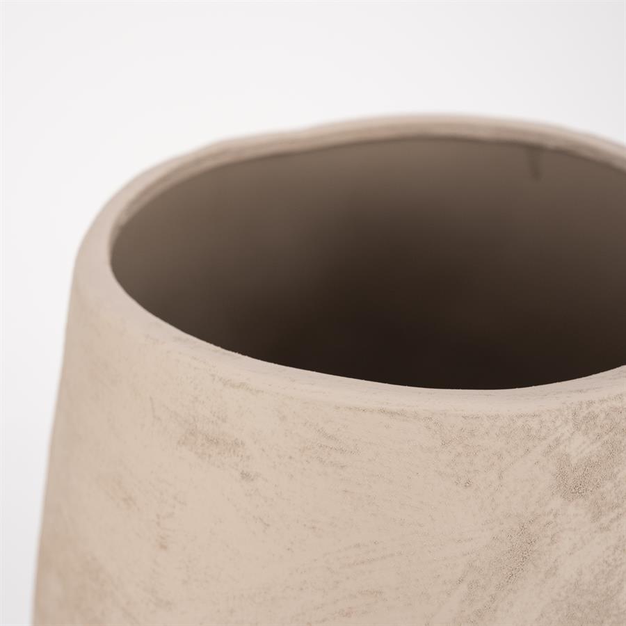PLANTER TAURASI LIGHT BROWN 23X29.5CM - Image 3