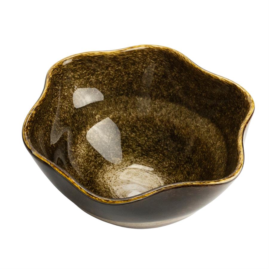 BOWL EUPHONIA DARK BROWN 29.5X16CM - Image 2