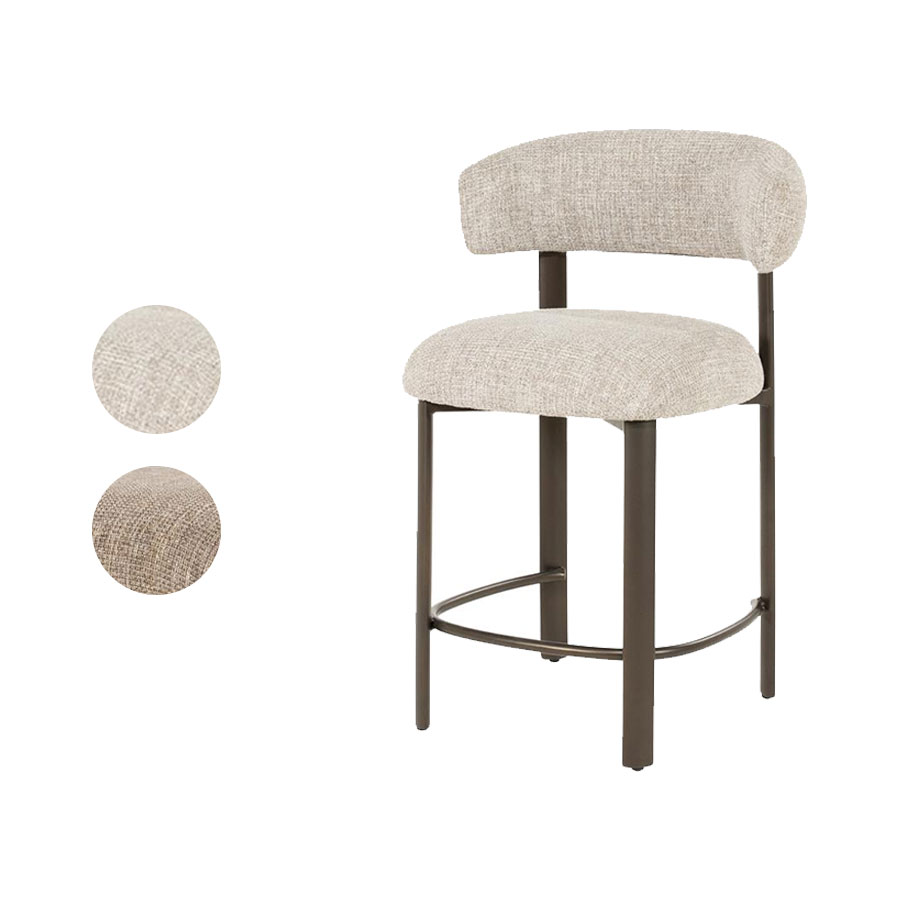 BAR CHAIR BETTINA VESO 60X60X93.5CM