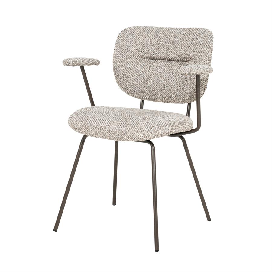 CHAIR TIBBE WITH ARMREST SAVA 63X58X80CM - Image 2