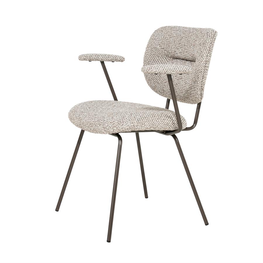 CHAIR TIBBE WITH ARMREST SAVA 63X58X80CM - Image 4