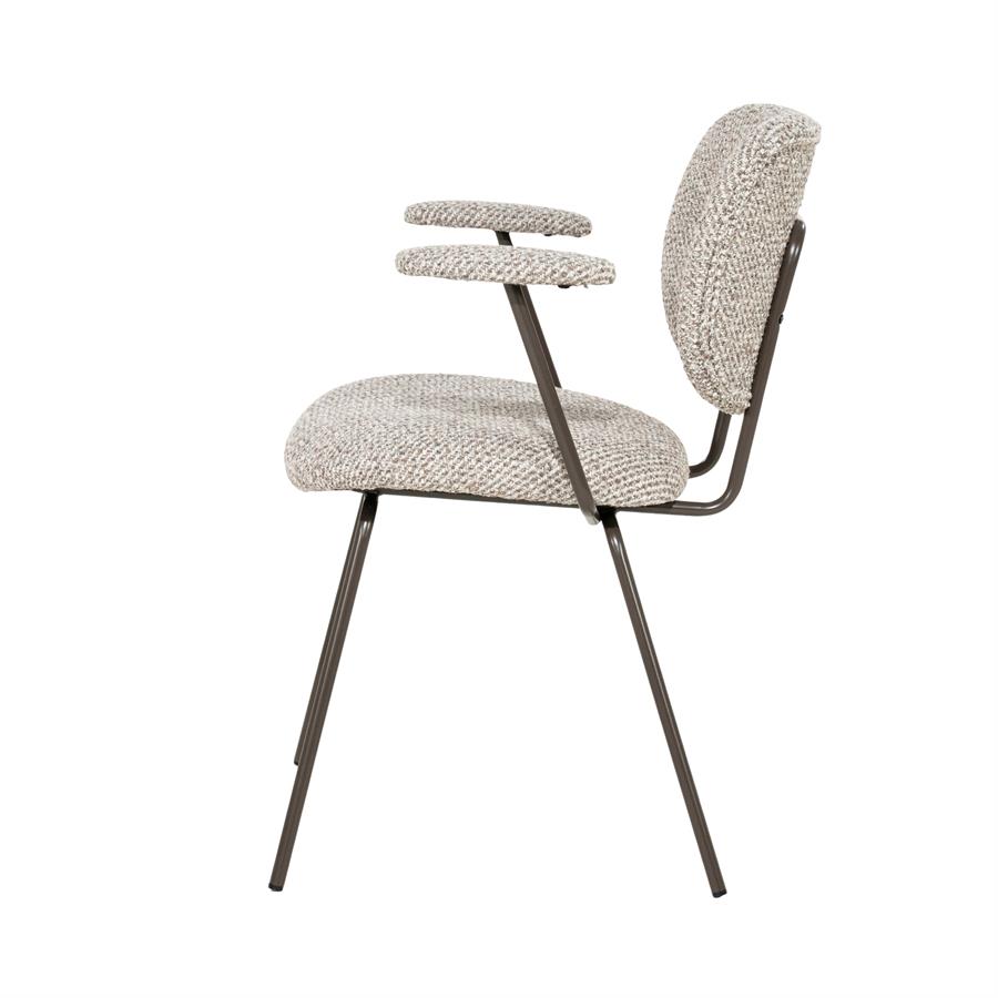 CHAIR TIBBE WITH ARMREST SAVA 63X58X80CM - Image 5