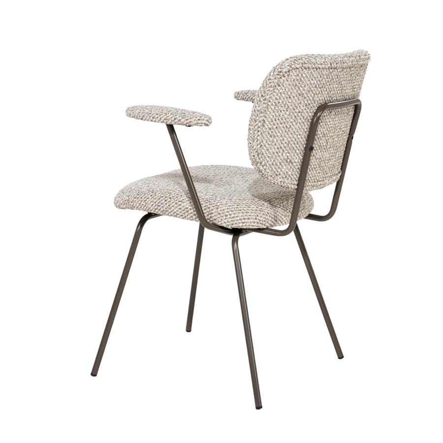 CHAIR TIBBE WITH ARMREST SAVA 63X58X80CM - Image 6