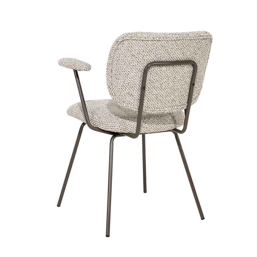 CHAIR TIBBE WITH ARMREST SAVA 63X58X80CM - Image 8