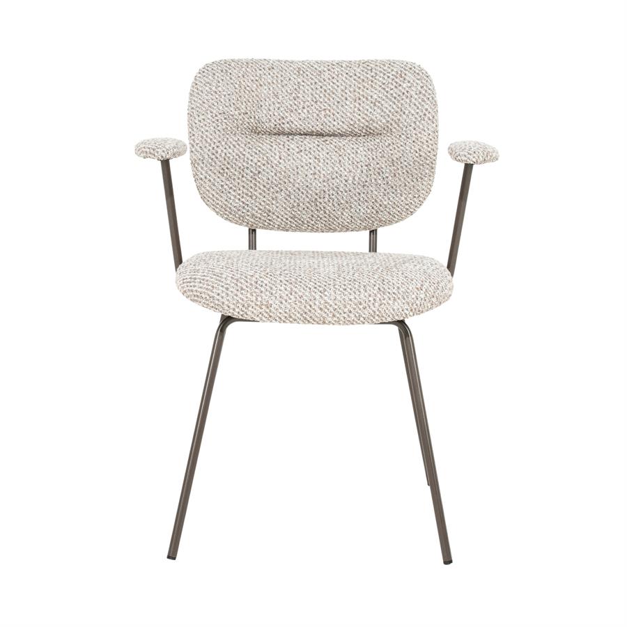 CHAIR TIBBE WITH ARMREST SAVA 63X58X80CM - Image 3
