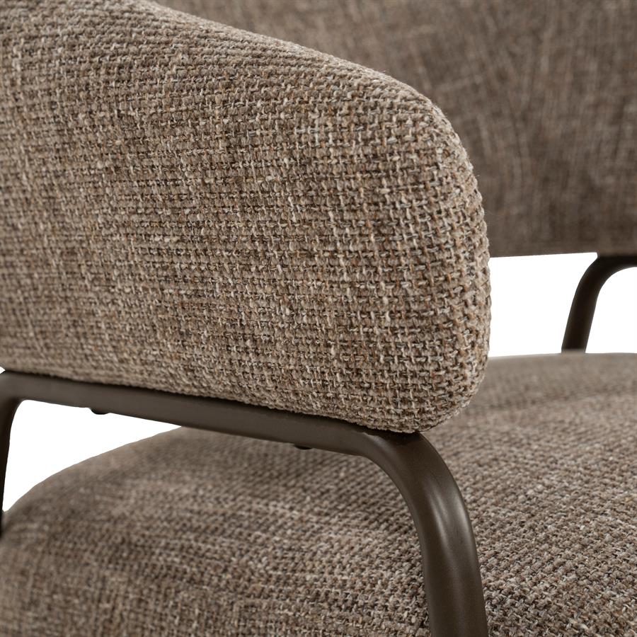 ARMCHAIR FABRICE VESO 73X75X73CM - Image 4
