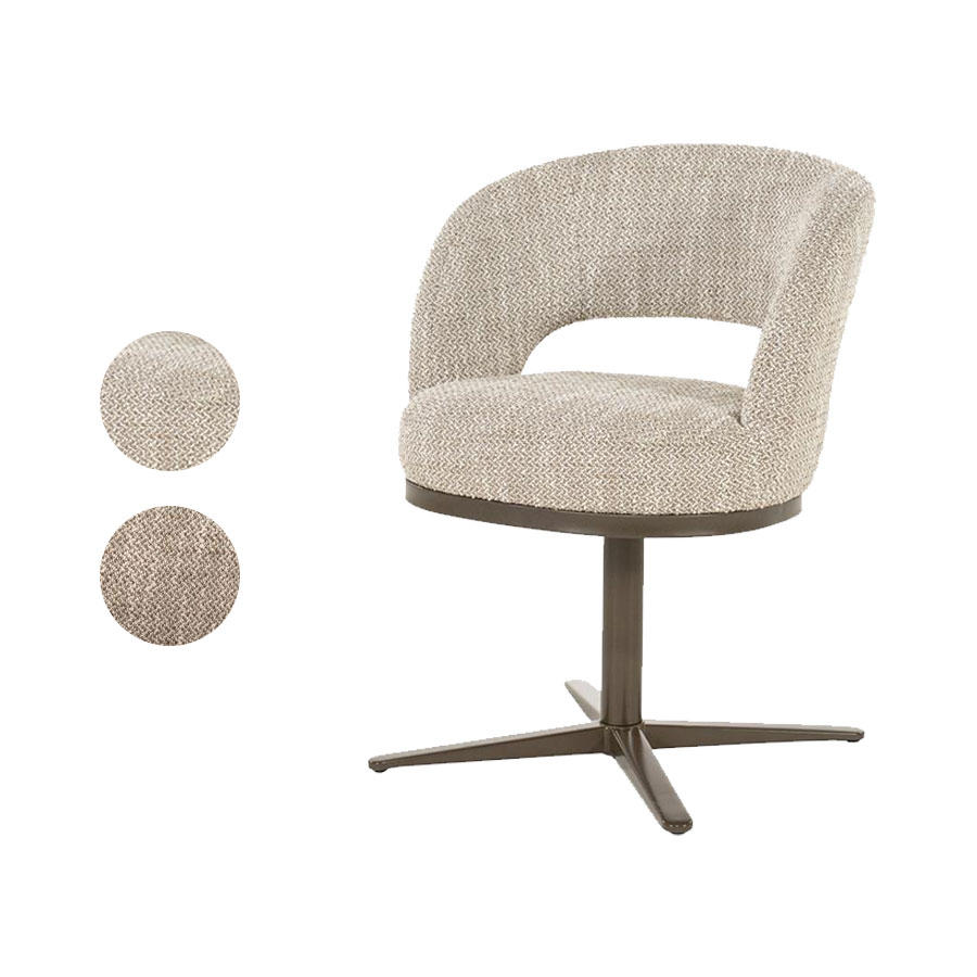 CHAIR MARLON TOFA 62X61.5X82CM