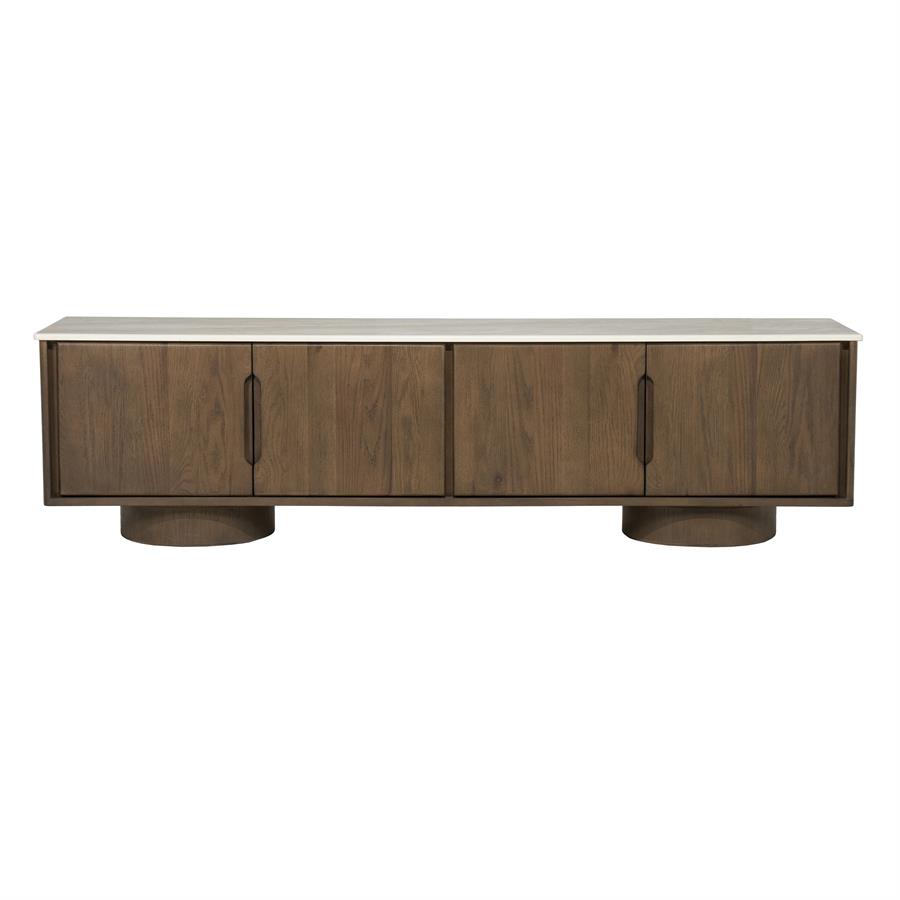 TV CABINET LEANDRO 4DRS. 180X44X48CM