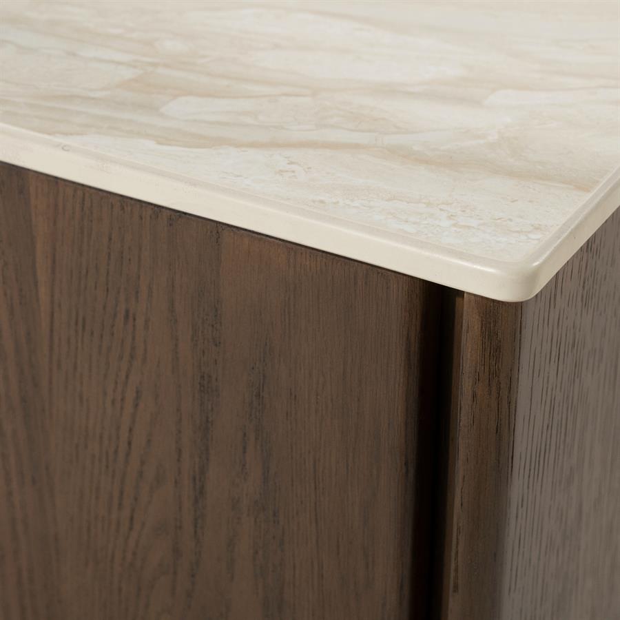 TV CABINET LEANDRO 4DRS. 180X44X48CM - Image 7