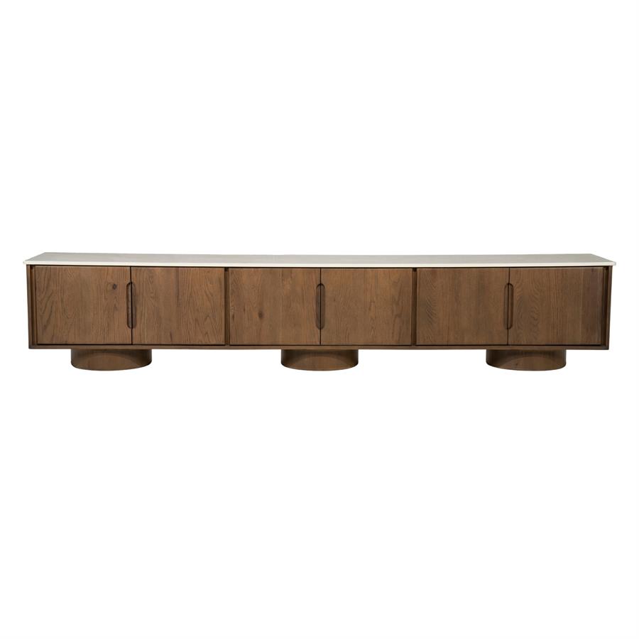 TV CABINET LEANDRO 6DRS. 250X44X48CM