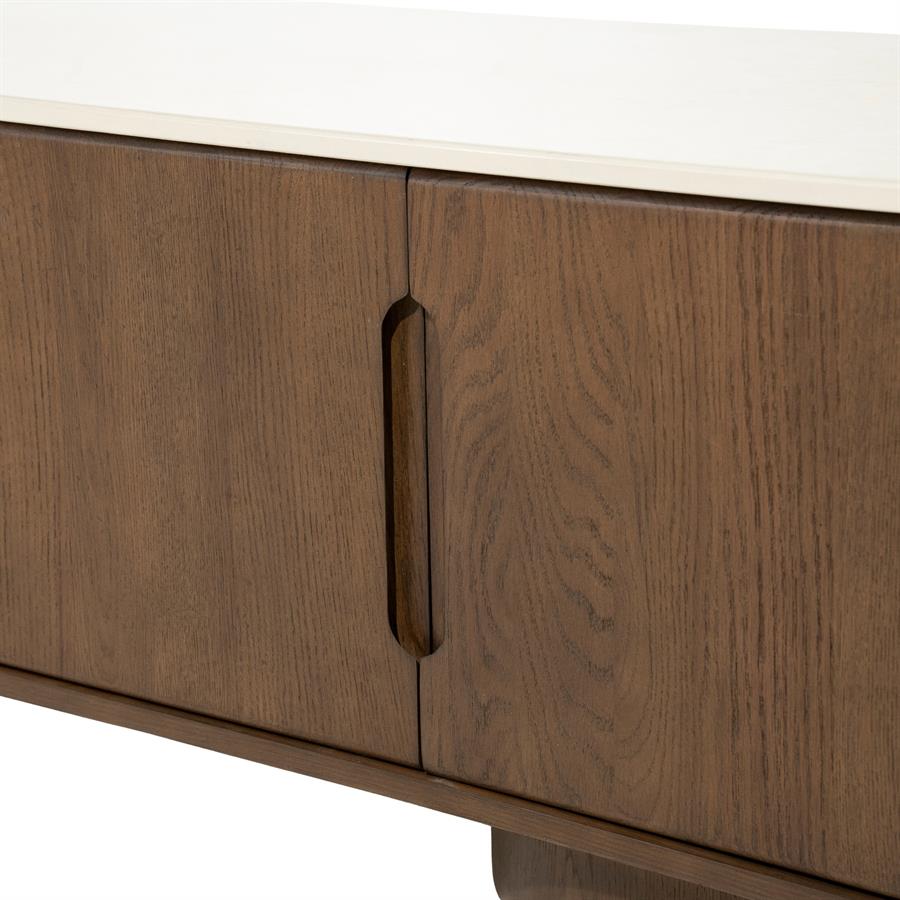 TV CABINET LEANDRO 6DRS. 250X44X48CM - Image 7