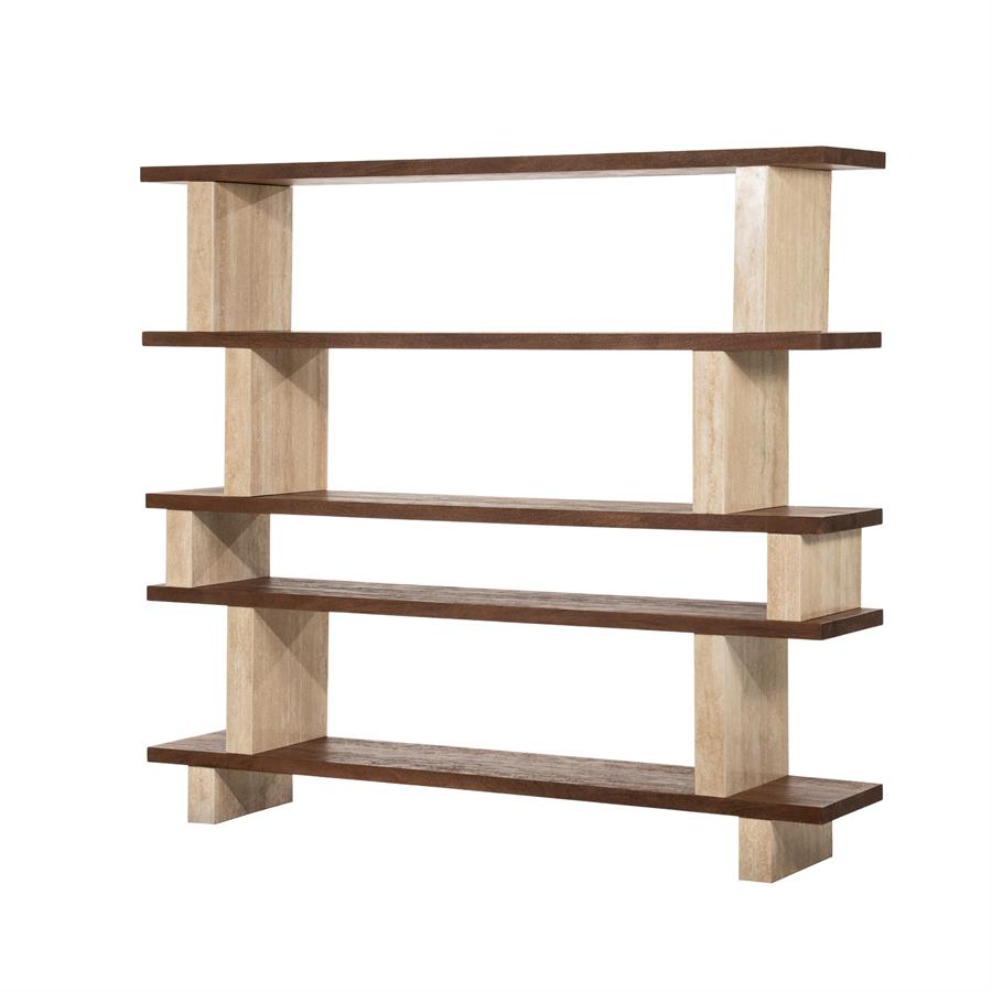 BOOKCASE ODIN 180X35X160CM - Image 2