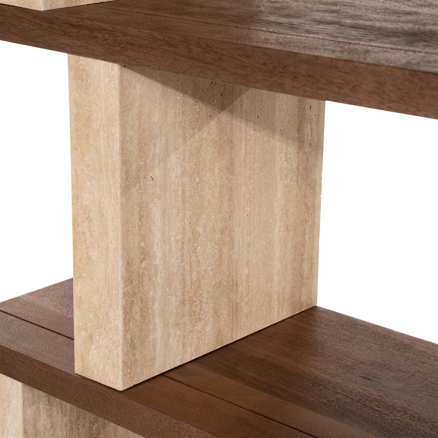 BOOKCASE ODIN 180X35X160CM - Image 7