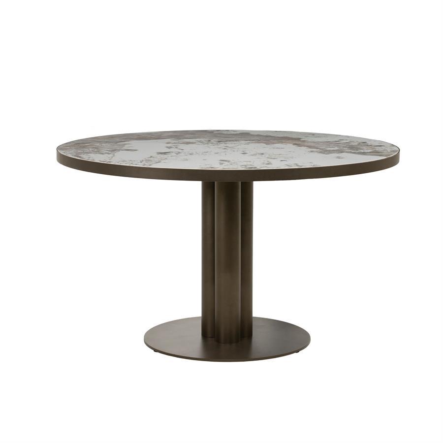 DINING TABLE GINO 130X130X76CM