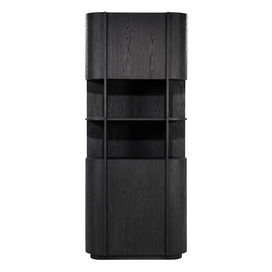 CABINET OSLO BLACK 220X93X42CM