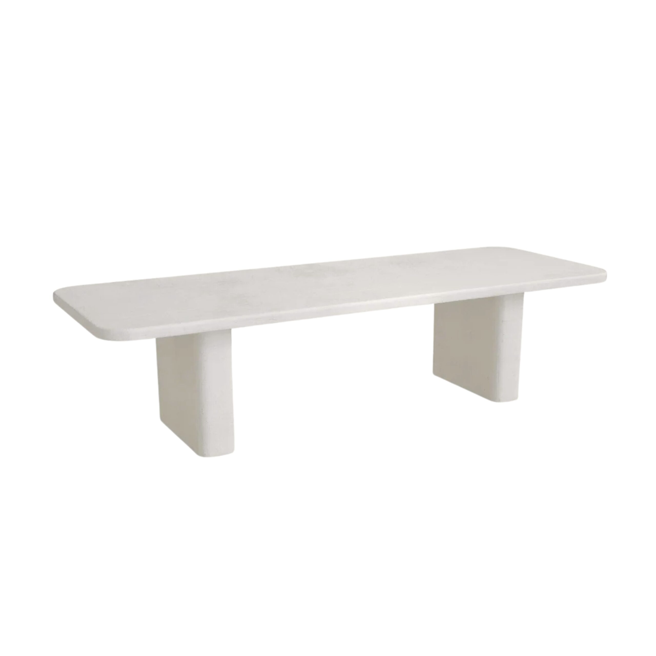 MICROSKIN OUTDOOR TULLY DINING TABLE LATTE 300X110CM
