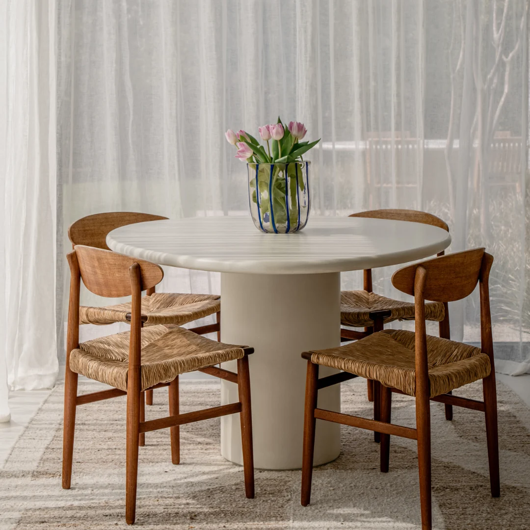MICROSKIN INDOOR REEF COFFEE TABLE LATTE 100X81X43CM - Image 2